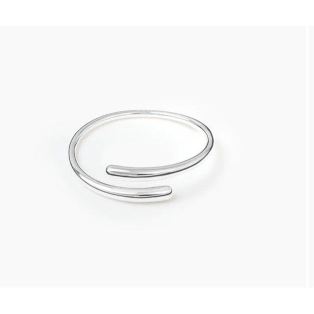 Lie Studio Olga Bracelet 925 Sterling Silver-Plated Brass NWT - Picture 2 of 13